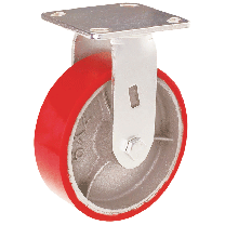 Fixed PU Caster Wheel 